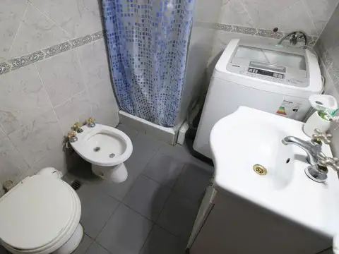 Departamento 2 ambientes con 1 baño