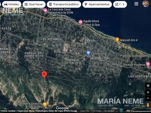 Terreno en Venta de 1237,0 m2