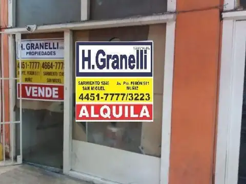 Local - Venta - Argentina, San Miguel - Av. Juan Domingo Pte. Perón 1195