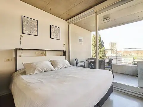 Impecable monoambiente amoblado de revista en torre premium Palermo Hollywood-ALQUILER