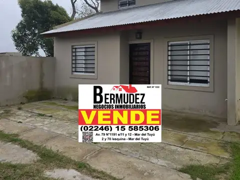Venta Chalet 5 Ambientes Al Fondo Calle 69 Entre 9 Y 10 Mar Del Tuyu