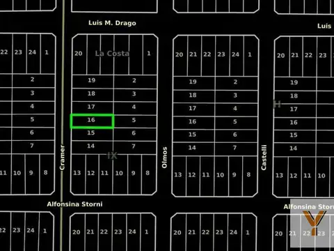 Terreno en venta - 500mts2- Nueva Atlantis