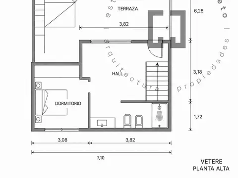Casa 4 ambientes con 2 baños