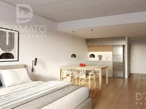 Monoambiente 7° Piso al Frente en Pozo Villa Devoto · Glow 3 · Anticipo 30%