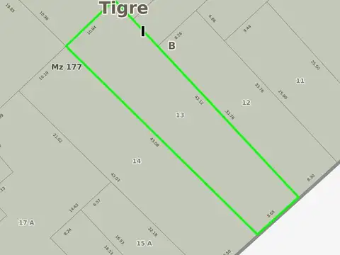 Terreno en Venta en Ciudad De Tigre, USD 230.000