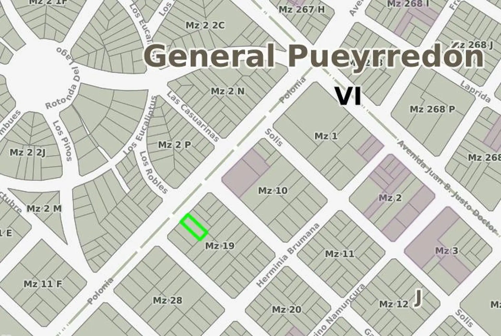 Venta lote sobre Av. Polonia, Lote 504 m²