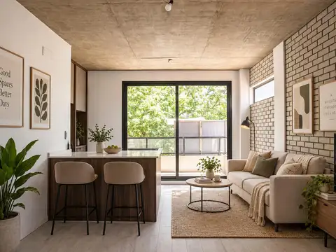 VENTA MONOAMBIENTE CON BALCON Y PARRILLA EN EL BARRIO DE COGHLAN