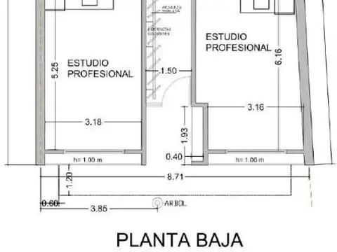 Departamento en Venta de 1 dormitorio