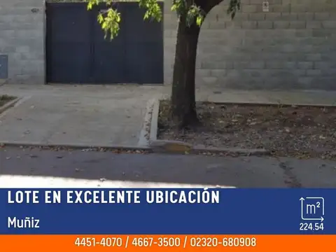 Terreno - Venta - Argentina, Muñiz - Alberdi 1272