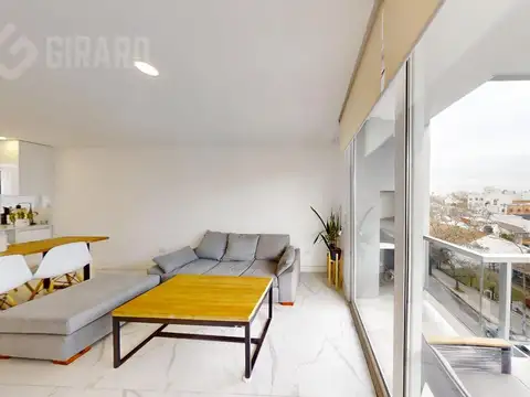 Departamento en venta de 2 amb modernos con cochera y baulera, zona chauvin