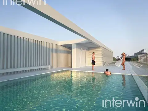 Departamento 2 ambientes con 1 baño