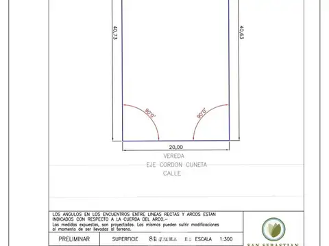 Terreno en Venta de 800,0 m2