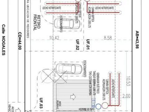Casa 3 ambientes con 1 baño