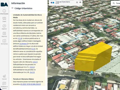 Terreno en Venta 23  mts Frente