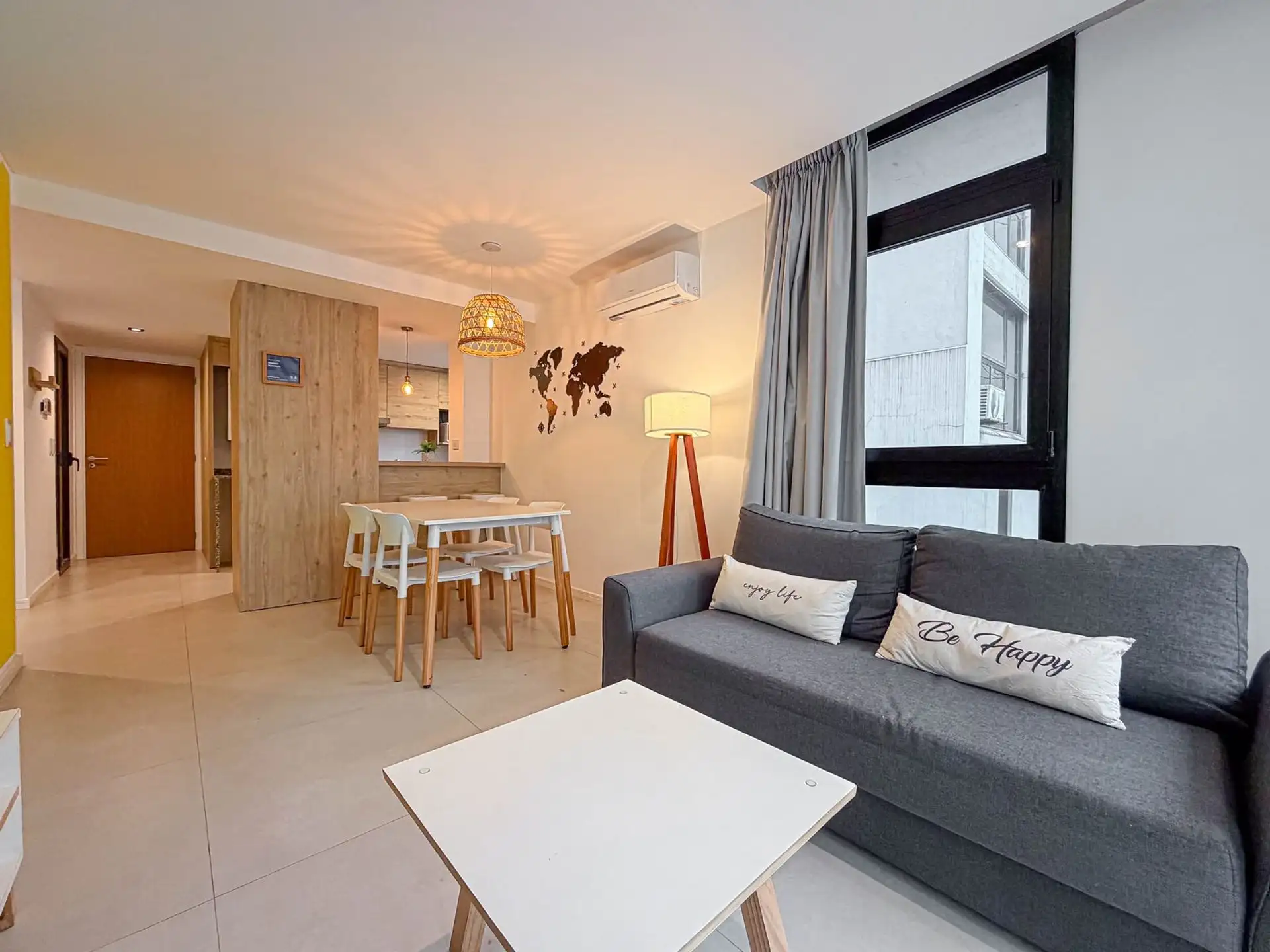 Depto 2 amb, 53m² en Plaza Mitre con amenities y patio