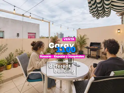 Departamento en Venta de 1 dormitorio con terraza y cochera en barrio España y Hospitales