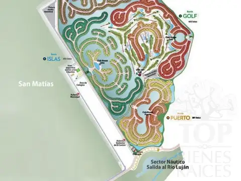 Lote al agua en El Canton Islas