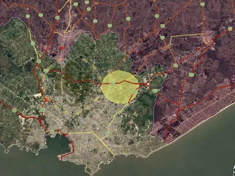 RUTA 102 prox TERRENO Venta, ZONA ESTE, APTO para DEPOSITO