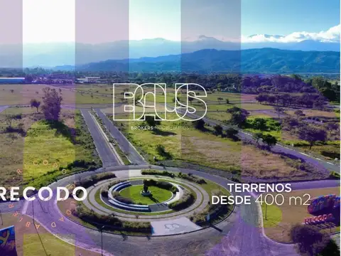 Terrenos en venta Recodo zona sur