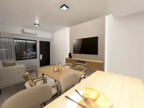 Departamento 2 ambientes con 1 baño