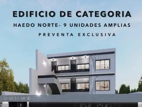 Departamento en Pozo con Balcon en Haedo