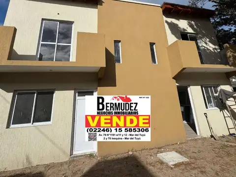 Venta Dúplex 3 Ambientes En Mar Del Tuyu Calle 89 Entre 2 Y 3