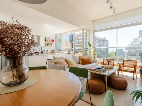 Departamento 3 ambientes con 2 baños