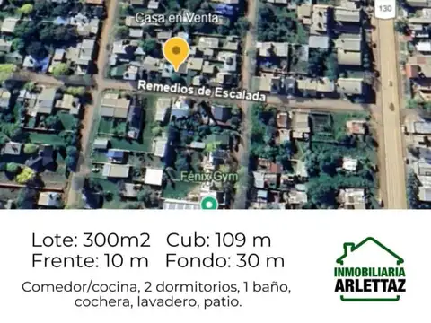 Casa en Venta de 2 dormitorios