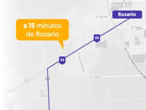 Terreno en Venta en Soldini, USD 30.000
