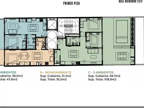 Departamento en Venta al Suroeste