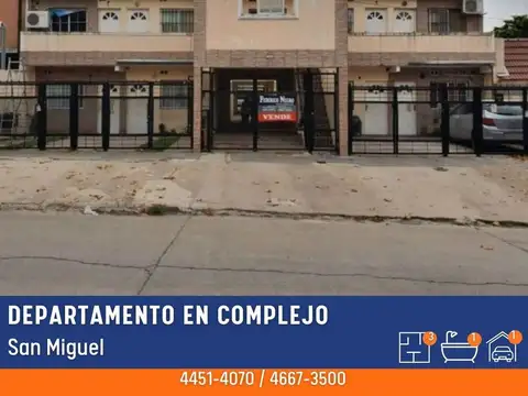 Departamento - Venta - Argentina, San Miguel - Jose Maria Paz 1752