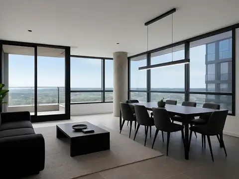 Piso ALTISIMO en Quantum Bellini 3 amb c/dep y cochera doble