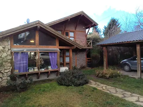 Casa en venta de 4 amb pinar del lago bariloche