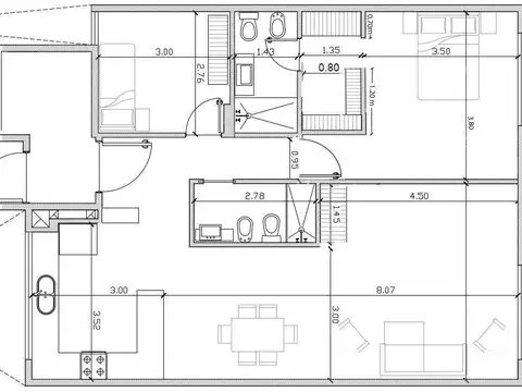 Departamento en Venta en Vicente Lopez, USD 234.000