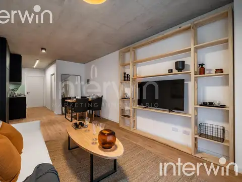 Departamento 2 ambientes con 1 baño