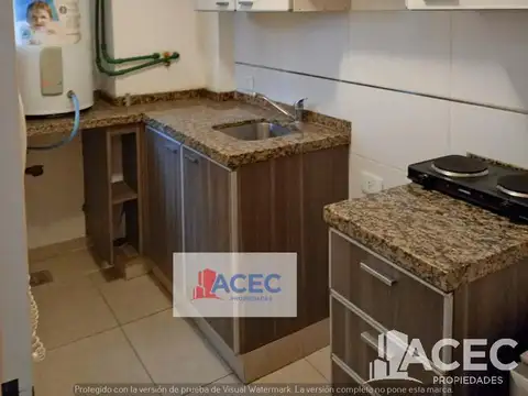 Departamento Monoambiente con 1 baño