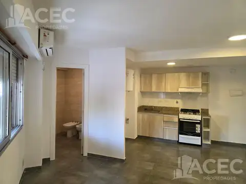 Departamento Monoambiente con 1 baño