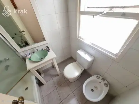 Departamento 2 ambientes con 1 baño