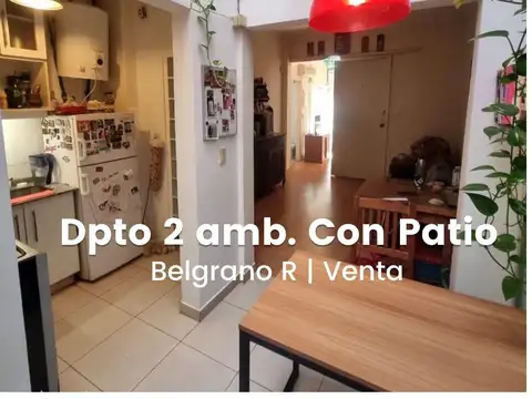 Venta Ph 2 amb. con patio en Belgrano R