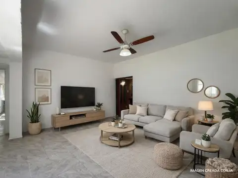 Venta - Casa de dos dormitorios con pileta en Fisherton, Rosario