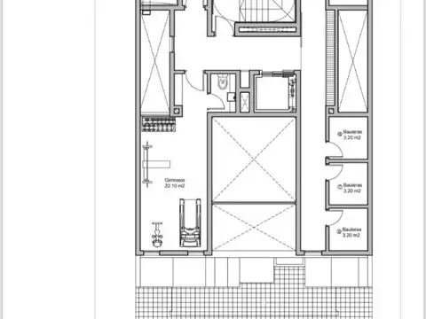 Departamento 3 ambientes con 3 baños