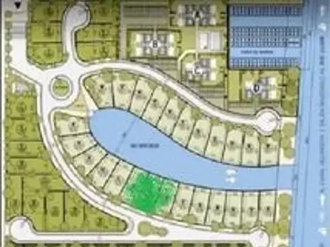 HERMOSO LOTE AL AGUA EN BARRIO NAUTICO CANAL DIQUE LUJAN