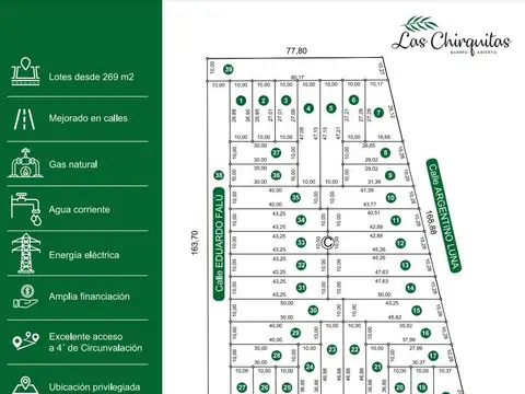 Terreno en Venta de 465,0 m2