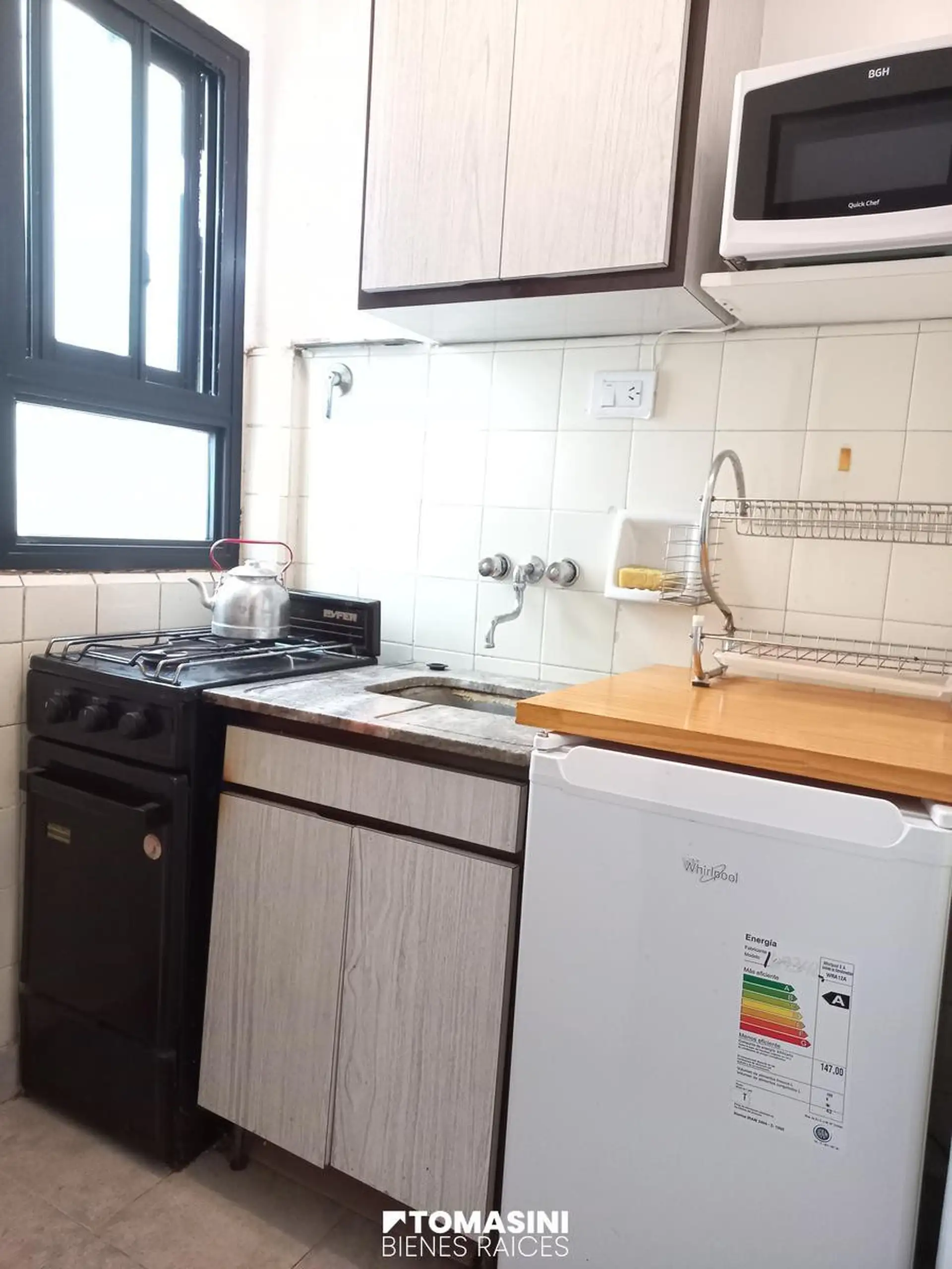 Departamento de 1 ambiente interno