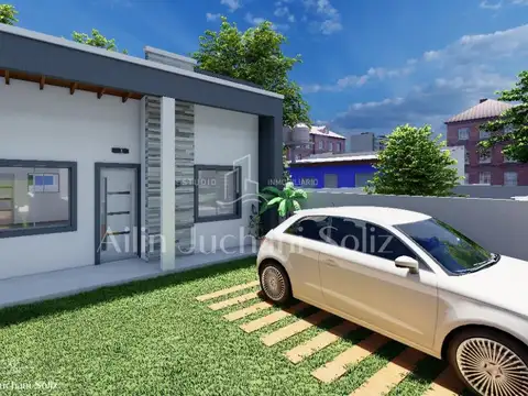 Casa 3 ambientes con 1 baño