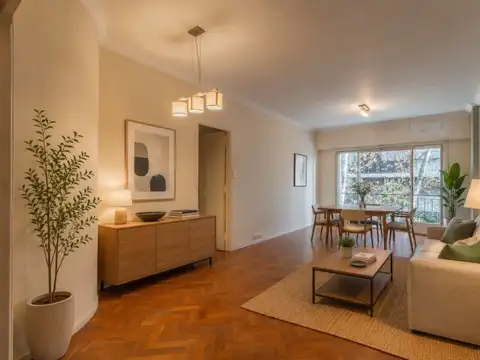 Venta. Semipiso Tres ambientes con dependencia balcón al frente. Belgrano