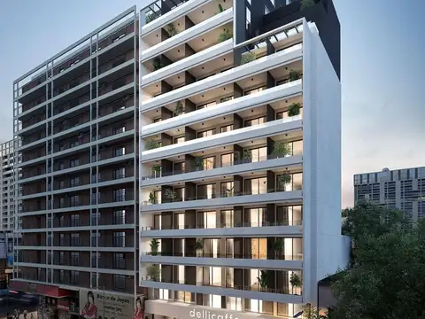 Departamento de un ambiente en Balvanera, perteneciente al edificio “Crayón”