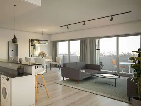 Departamento en venta en Refinería, Rosario 1 dormitorio c/ amenities