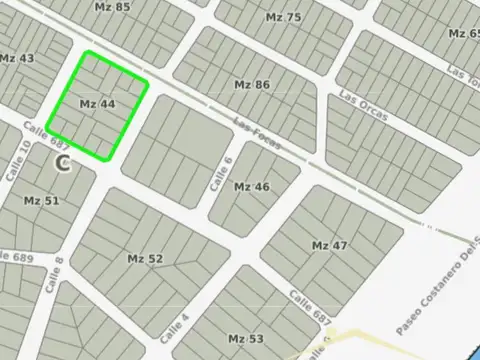 Terreno en Venta 35  mts Fondo