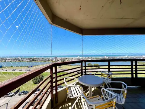 VENTA Dpto de 4AMB vista al mar c/cochera baulera